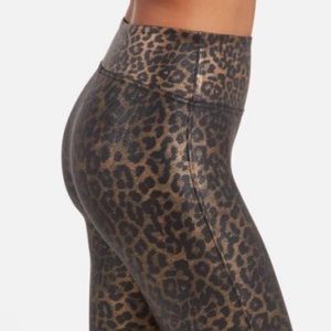 NWOT Faux Leather Cheetah Spanx